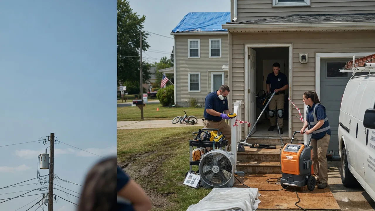 Water Damage Repair in Hanover, ME near me